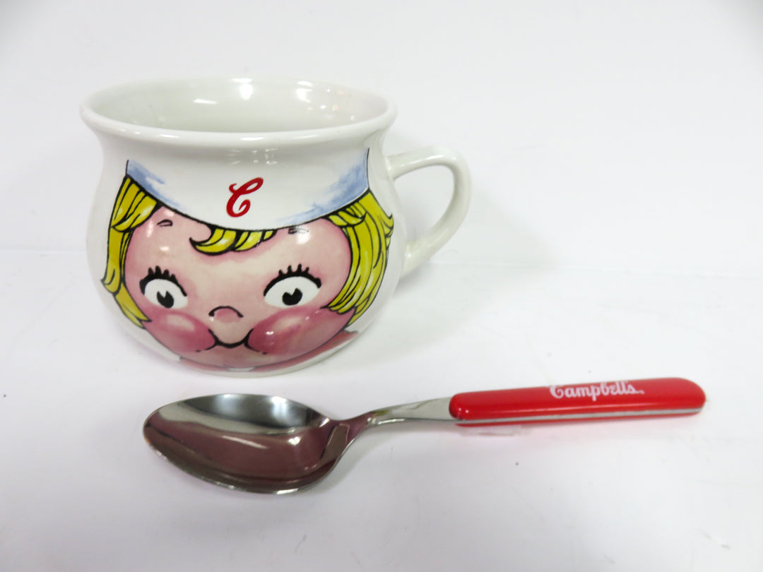 Campbell Soup Bowl and Spoon