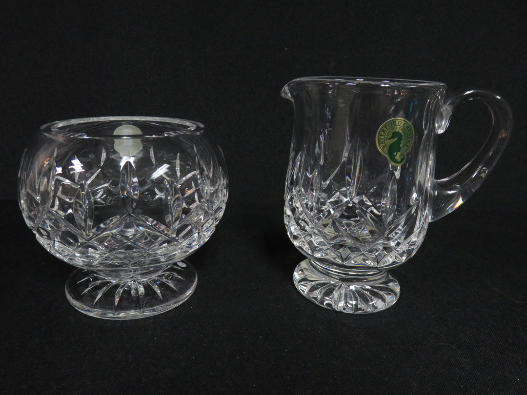 Waterford Cream & Sugar