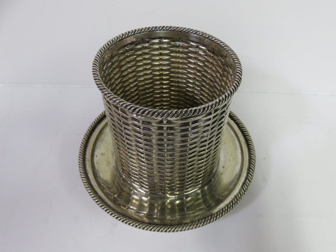 English Jam Jar Holder & Spoon