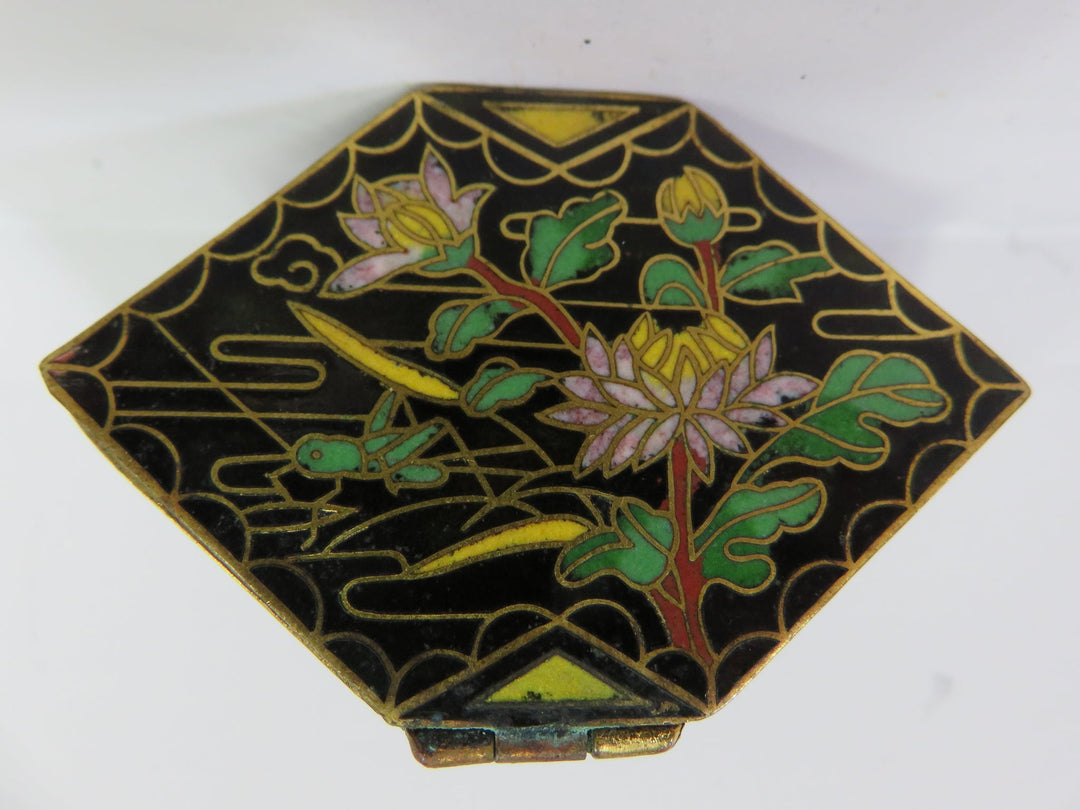Vintage Cloisonne Trinket Box