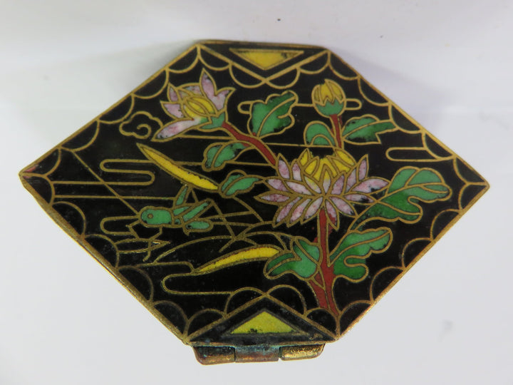 Vintage Cloisonne Trinket Box