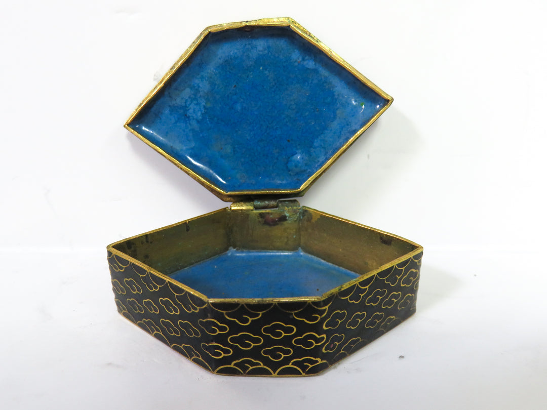 Vintage Cloisonne Trinket Box
