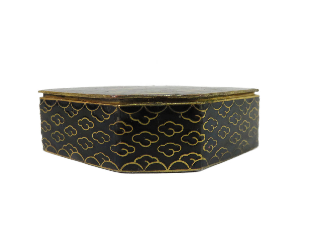 Vintage Cloisonne Trinket Box