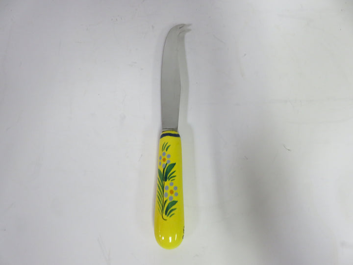 Henriot Quimper Pottery Cheese Knife