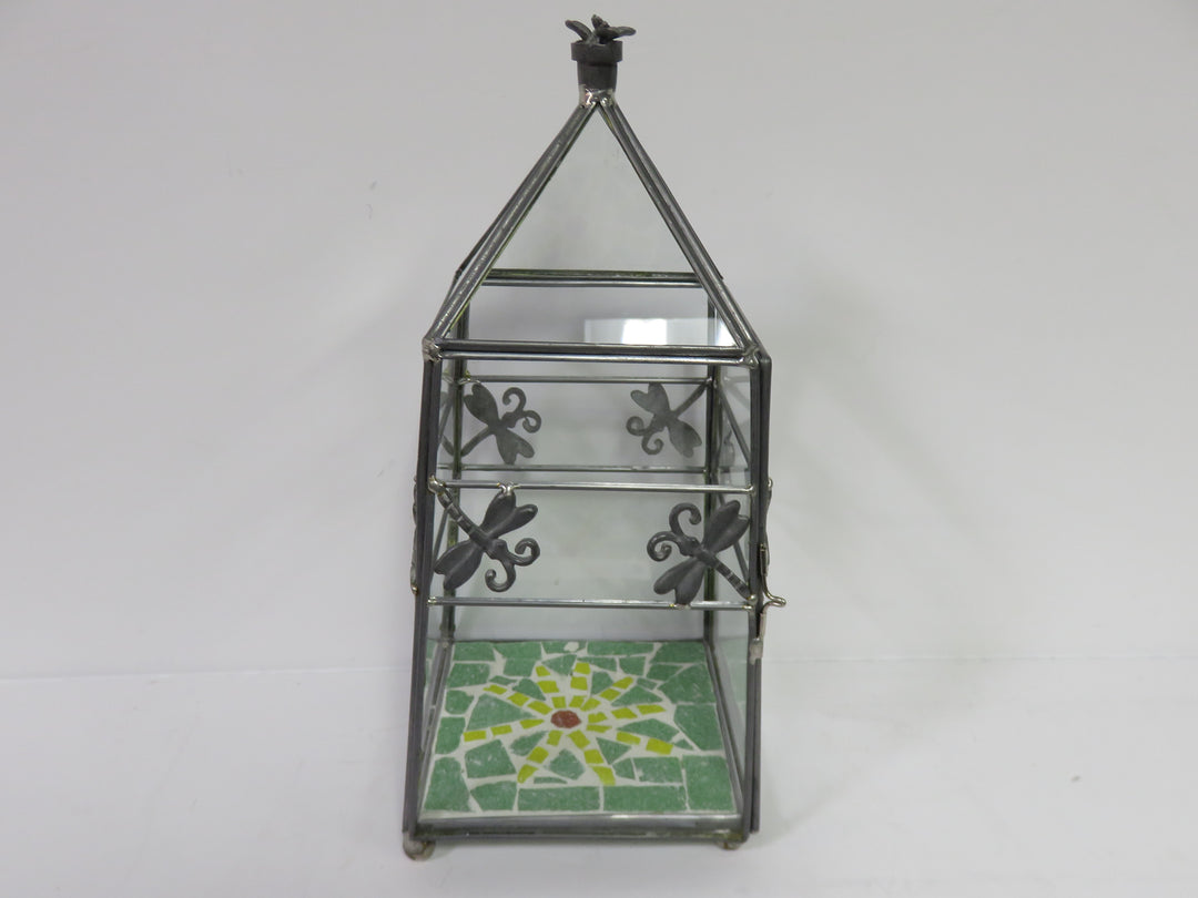 Glass and Mosaic Lantern