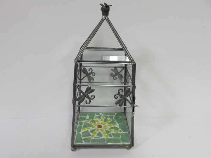 Glass and Mosaic Lantern