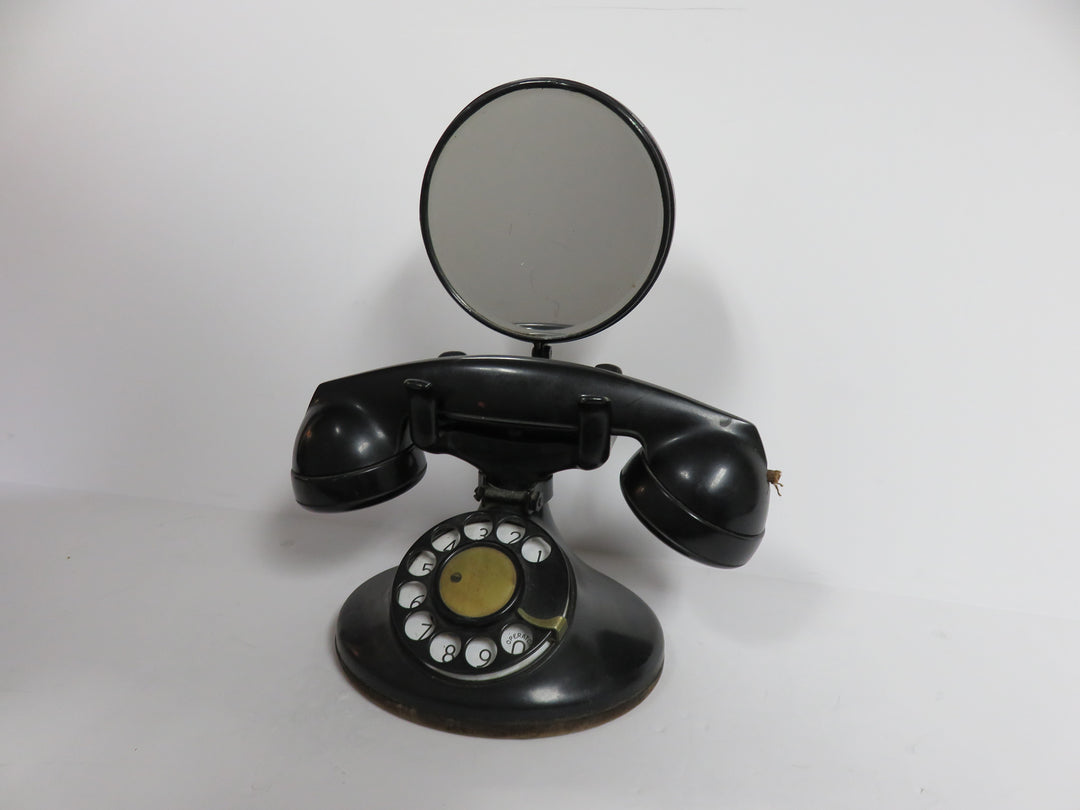 Vintage Rotary Telephone Mirror