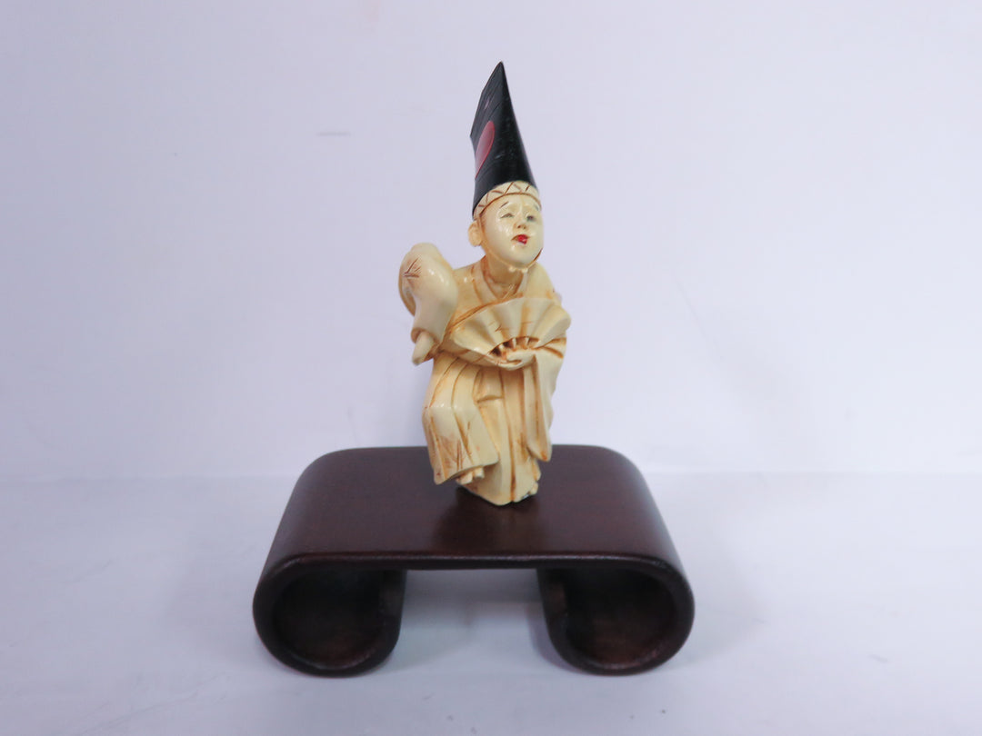 Japanese Netsuke Figure on Stand