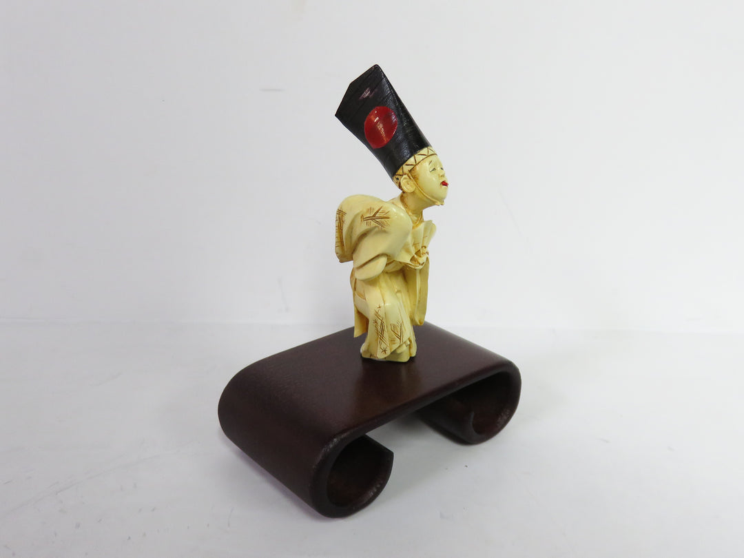 Japanese Netsuke Figure on Stand