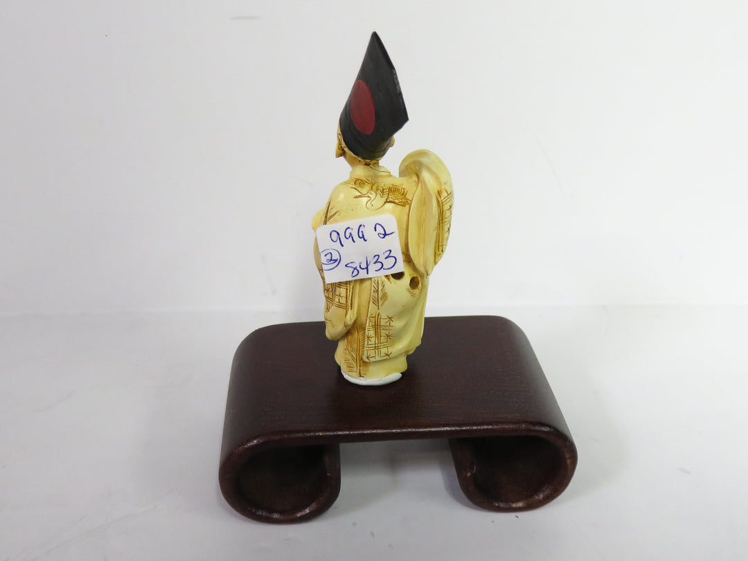 Japanese Netsuke Figure on Stand