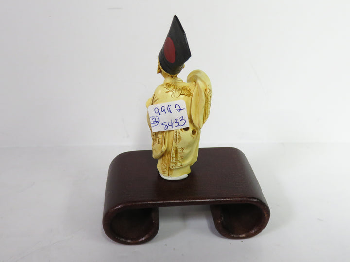 Japanese Netsuke Figure on Stand