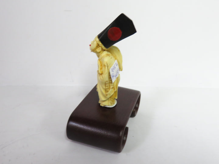 Japanese Netsuke Figure on Stand