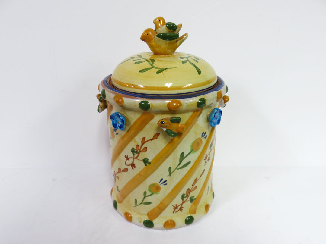 Terra-Cotta Canister