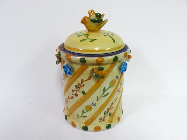 Terra-Cotta Canister