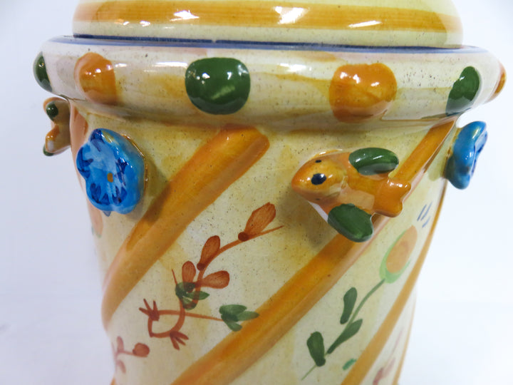 Terra-Cotta Canister