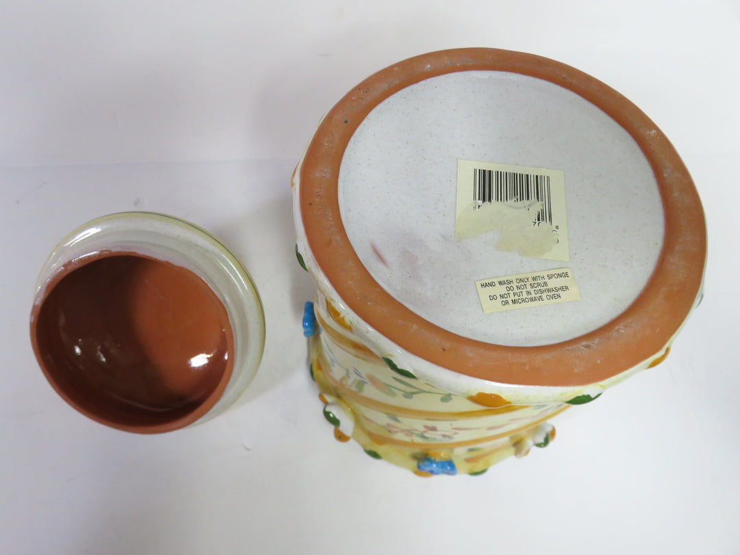 Terra-Cotta Canister