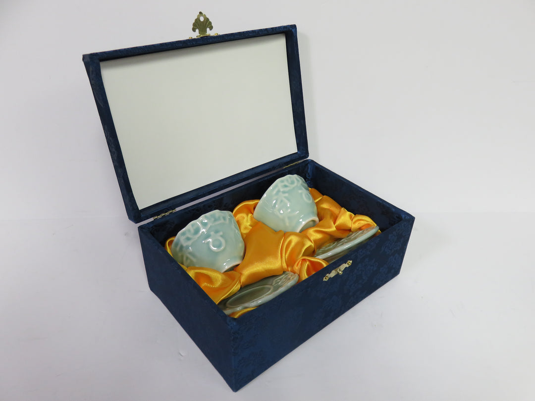 Celadon Tea Set in Gift Box