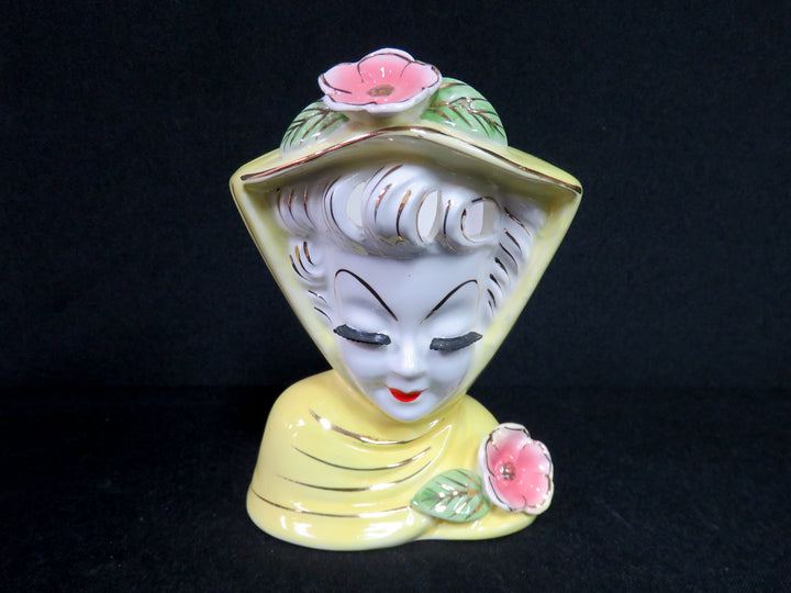 June Lady Head Vase