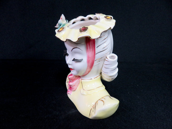 Barbara Lady Head Vase