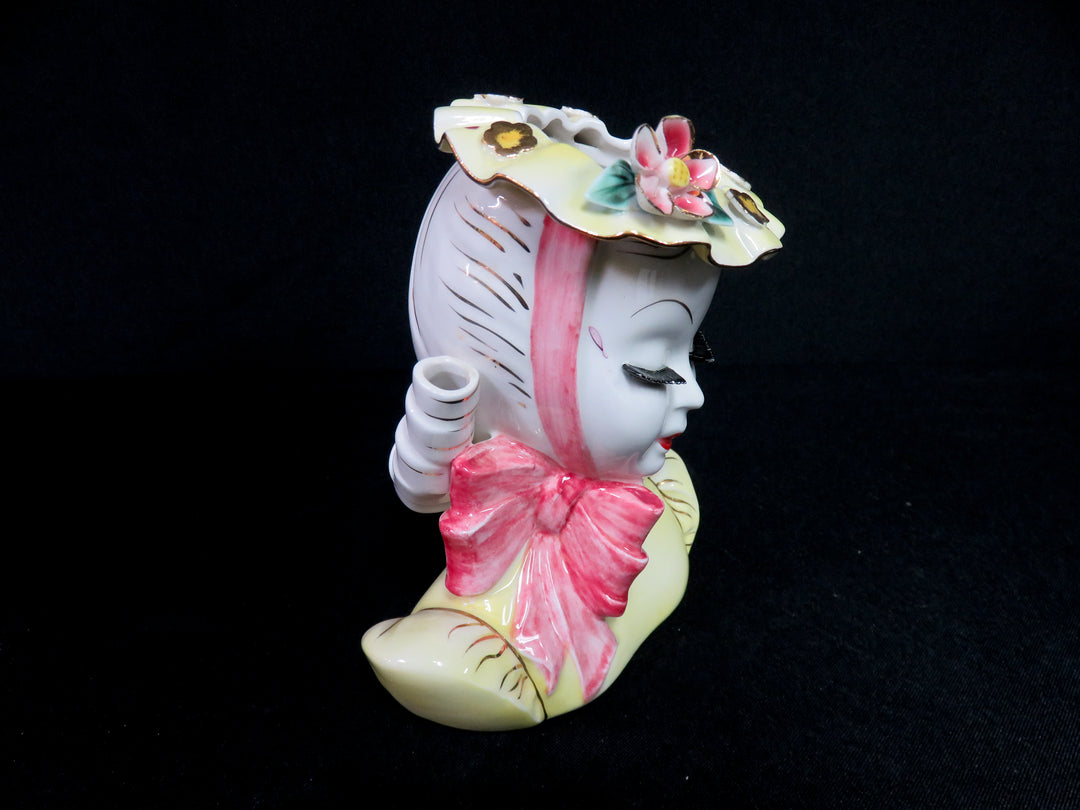 Barbara Lady Head Vase