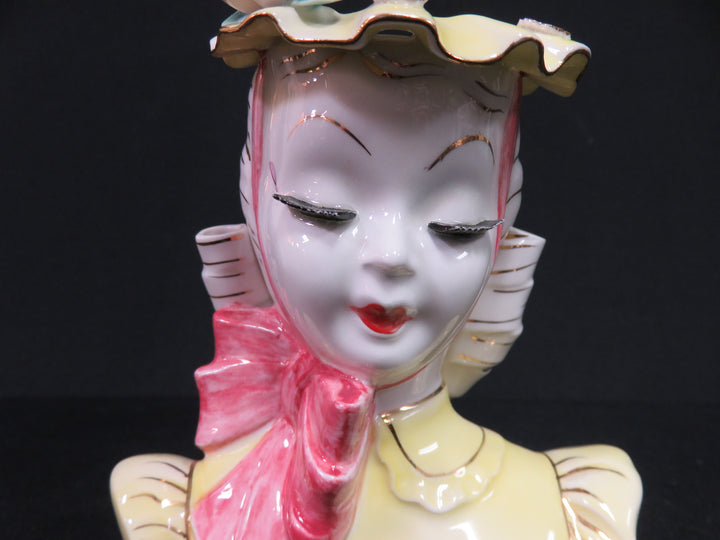 Barbara Lady Head Vase