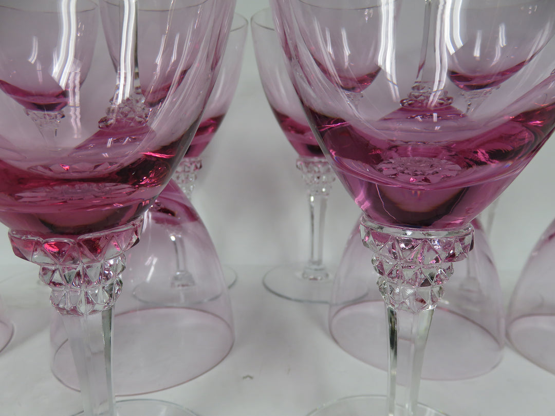 Tiffin Wine/Water Goblets