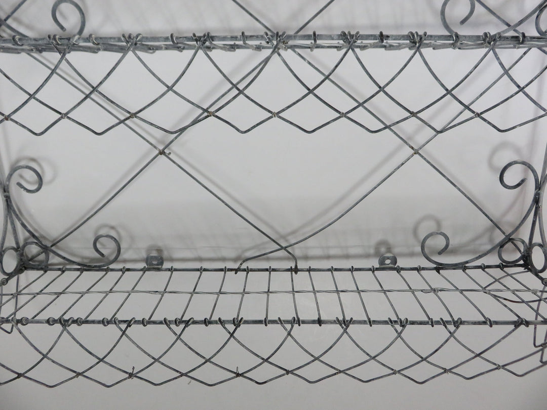 Twisted Wire Wall Shelf