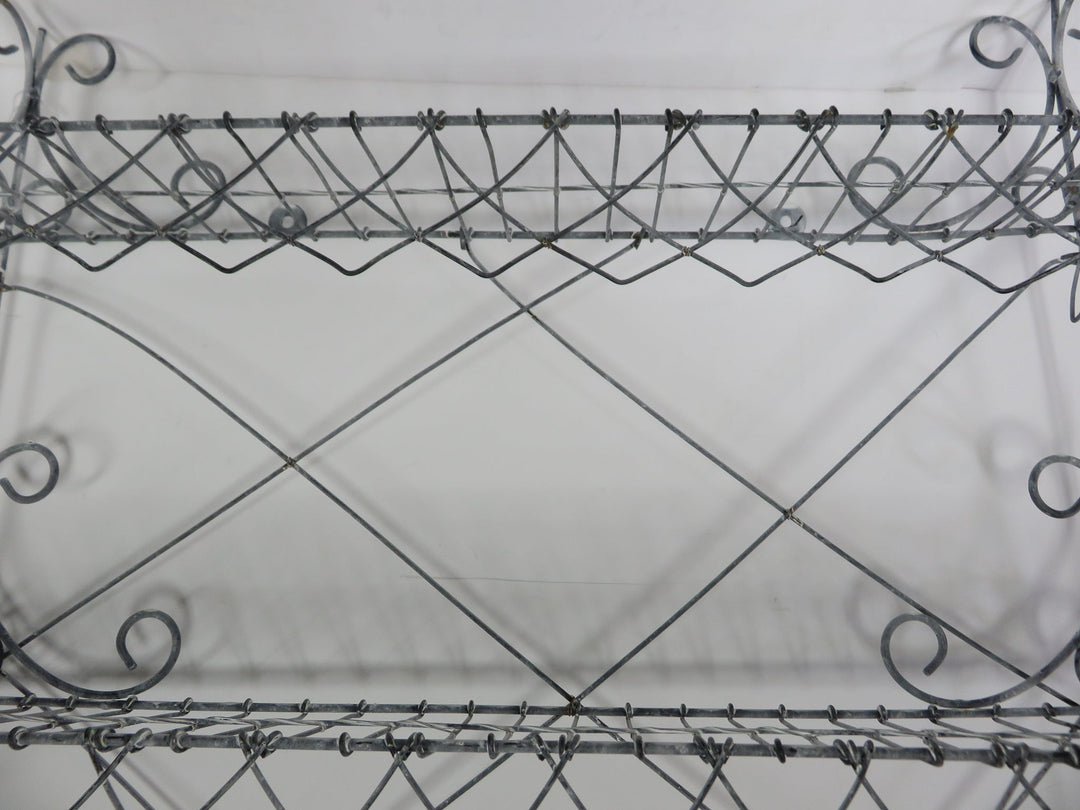 Twisted Wire Wall Shelf