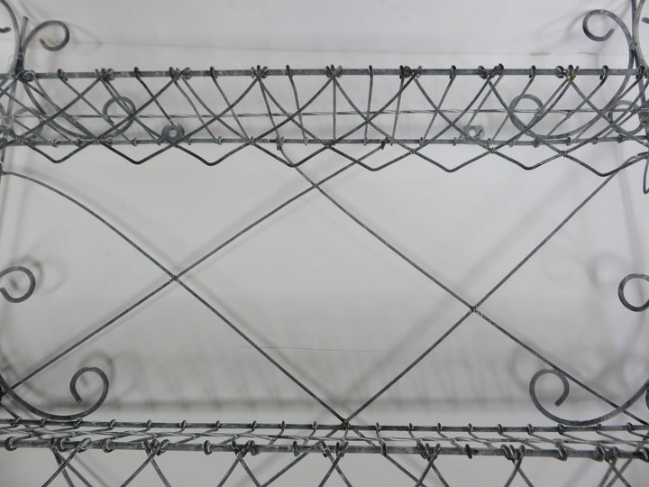 Twisted Wire Wall Shelf