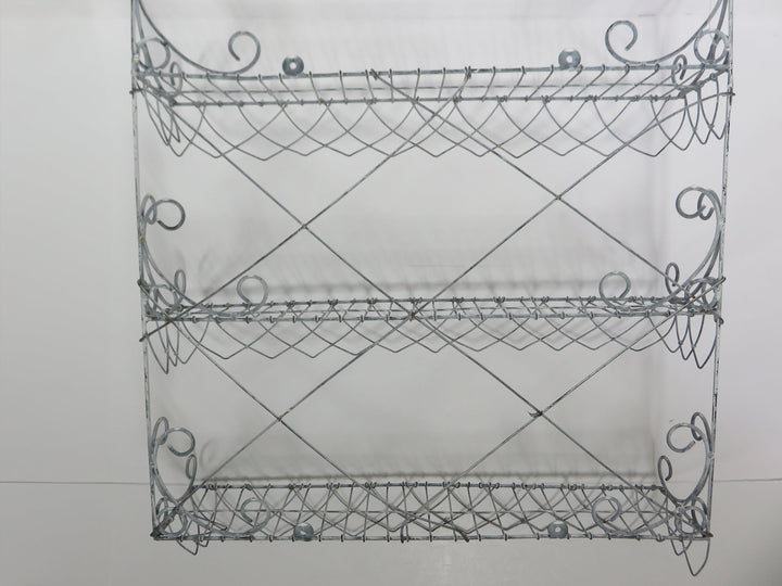 Twisted Wire Wall Shelf