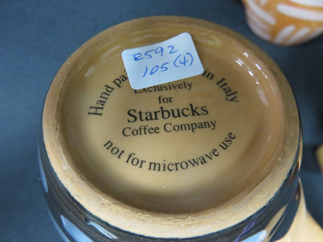 Starbucks Hand Painted Mugs