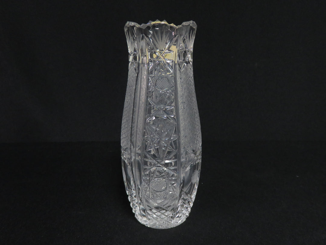Cut Crystal Bud Vase