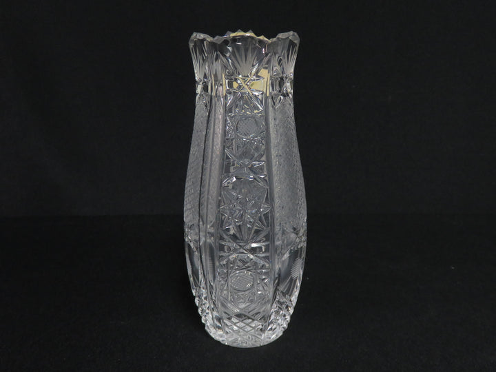 Cut Crystal Bud Vase