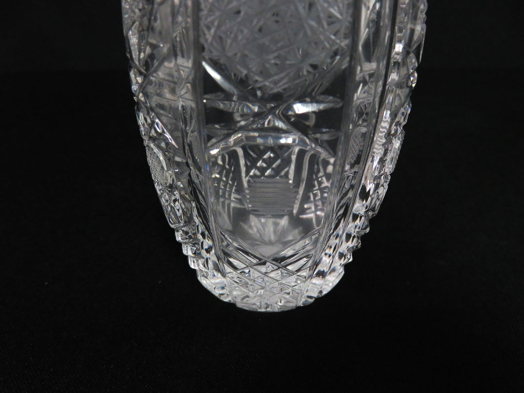 Cut Crystal Bud Vase