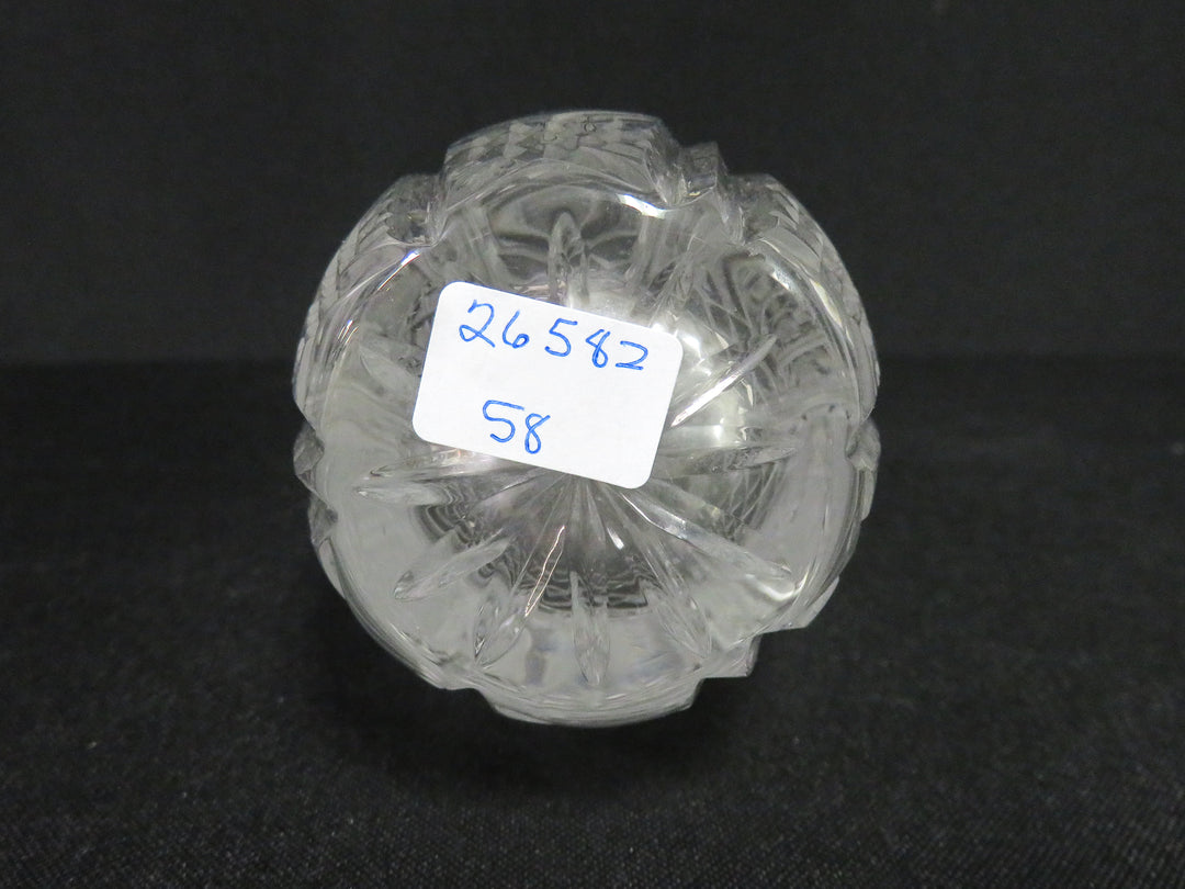 Cut Crystal Bud Vase