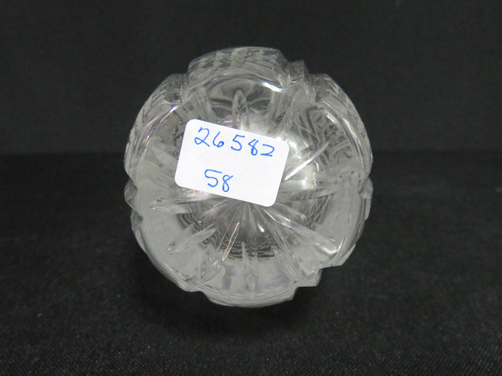 Cut Crystal Bud Vase
