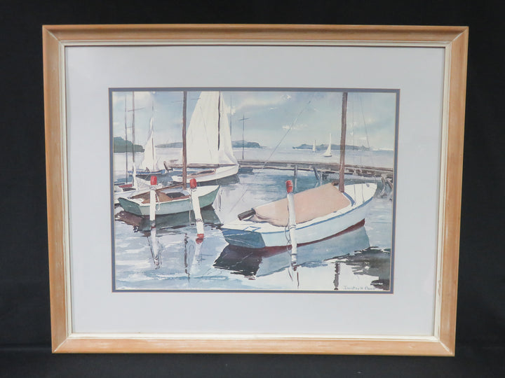 Signed Sailboat Print