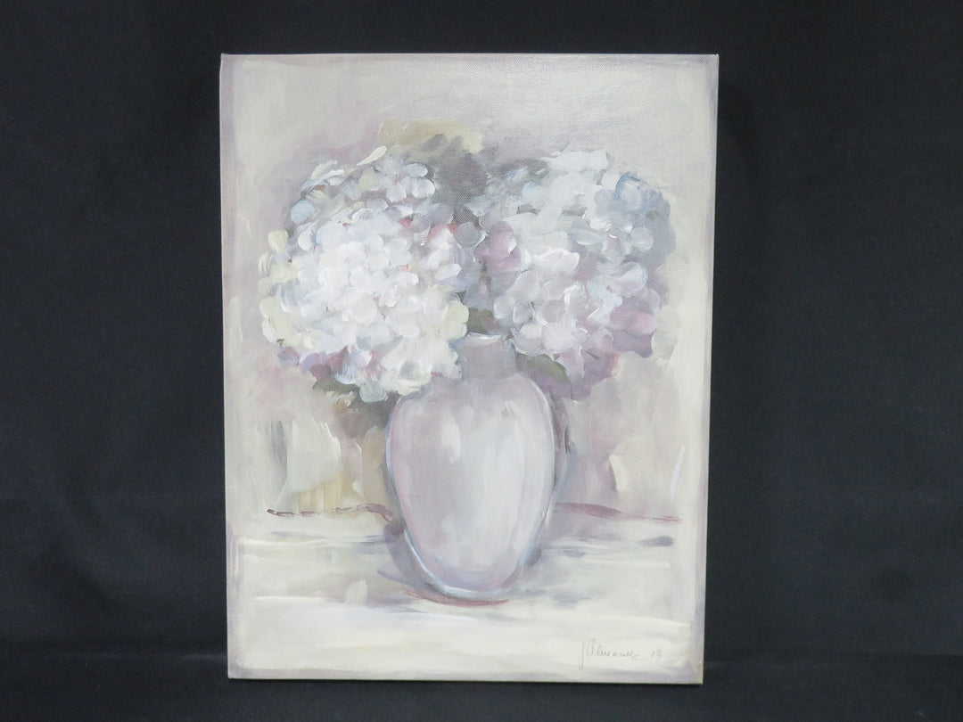 Canvas Print of Hydrangeas