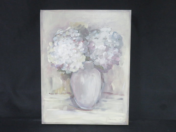 Canvas Print of Hydrangeas