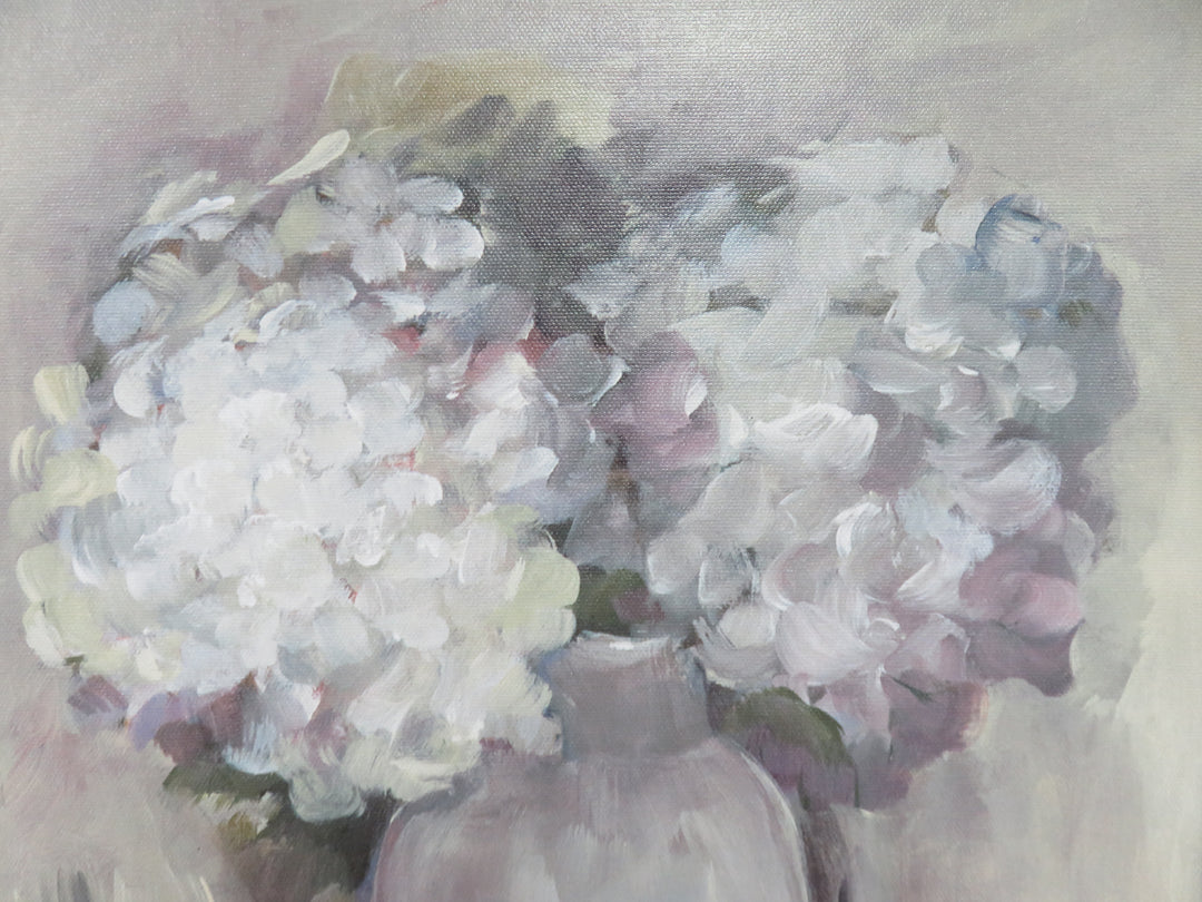 Canvas Print of Hydrangeas