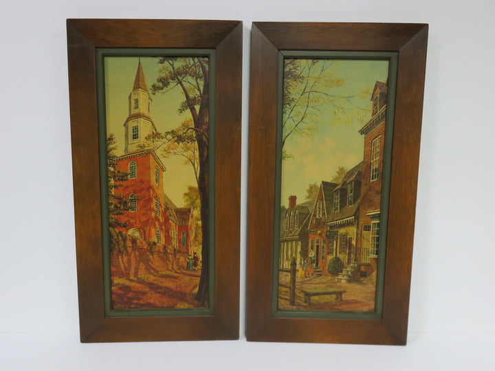 Pair of Colonial Williamsburg Prints