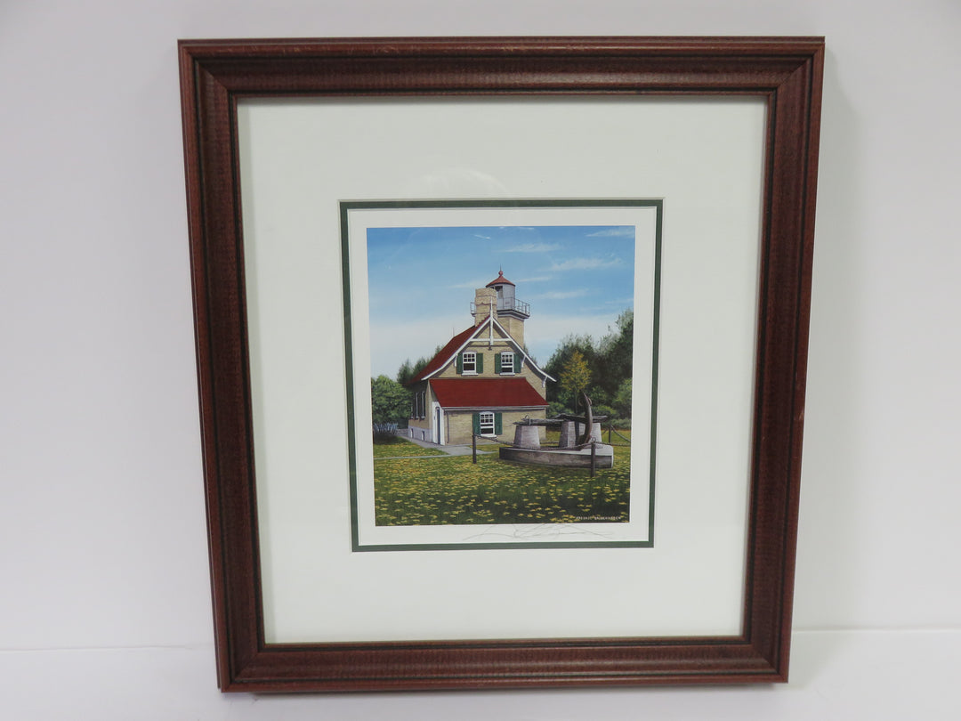 Eagle Bluff Lighthouse by Fred Bridenhagen