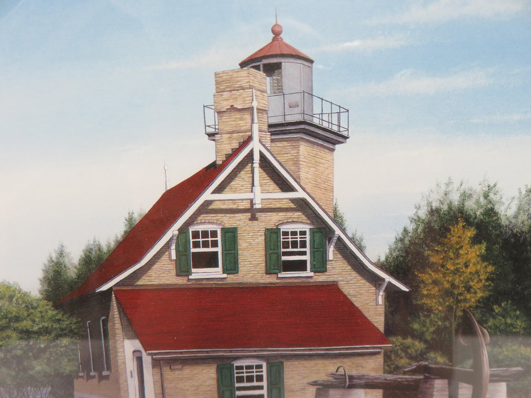 Eagle Bluff Lighthouse by Fred Bridenhagen
