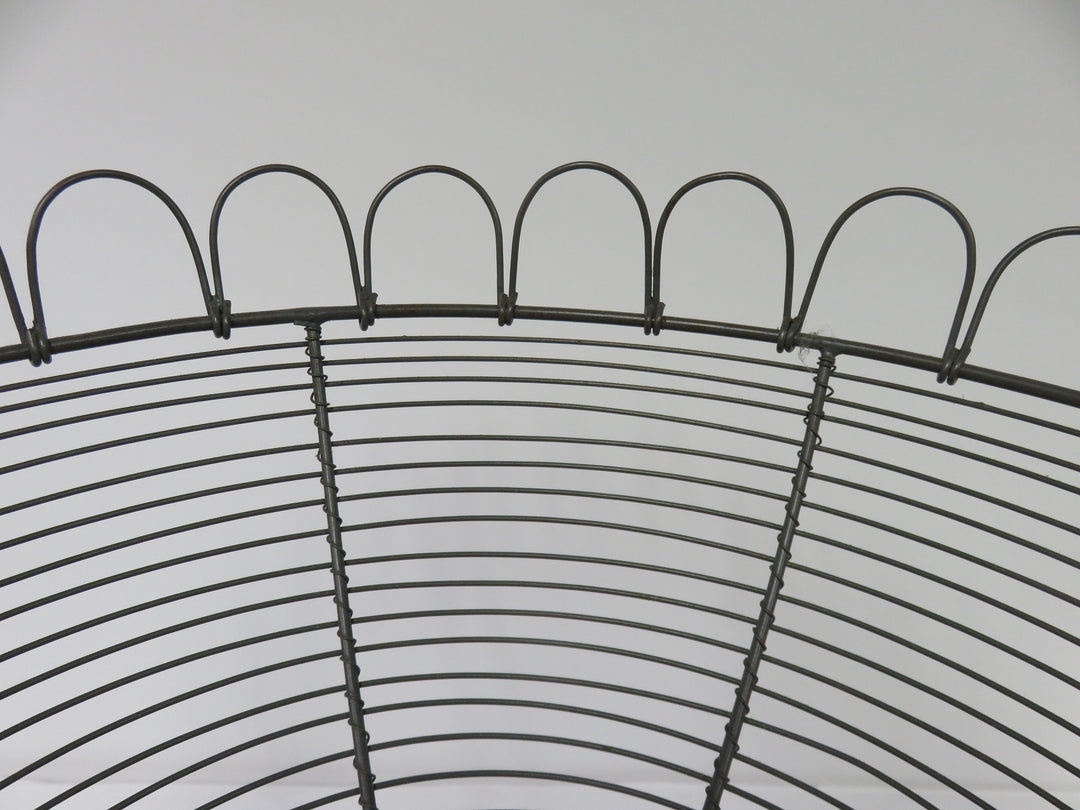 Pedestal Wire Bowl