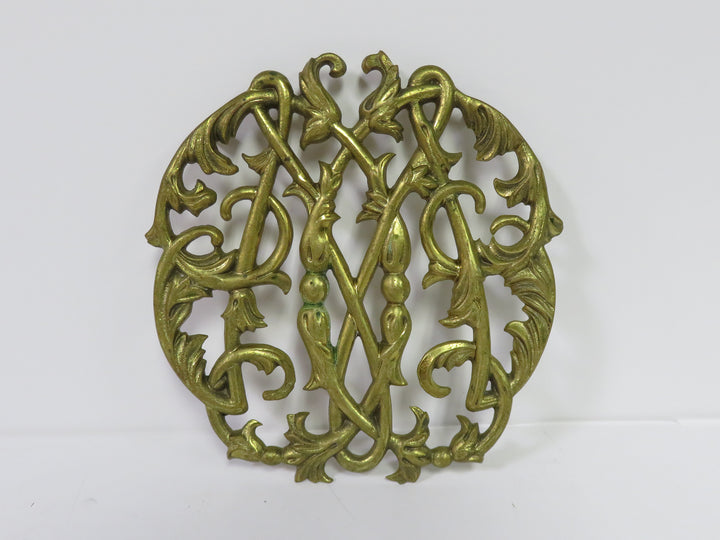 Cast Brass Trivet