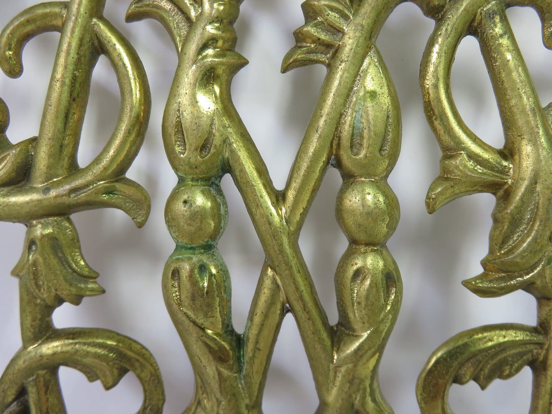Cast Brass Trivet