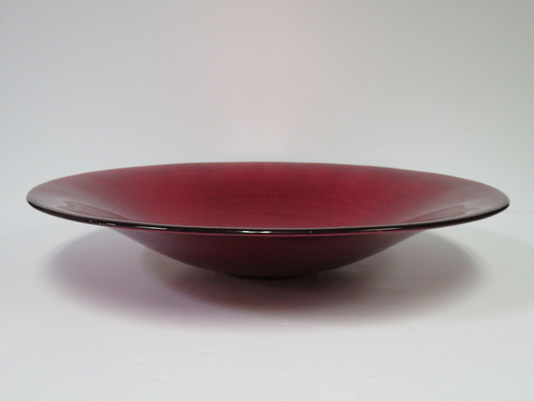 Burnt Red Centerpiece Bowl