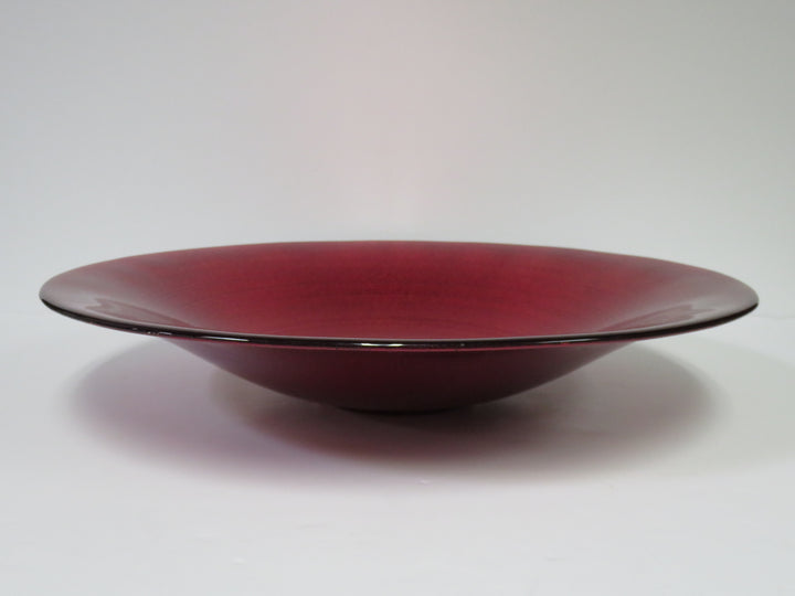 Burnt Red Centerpiece Bowl