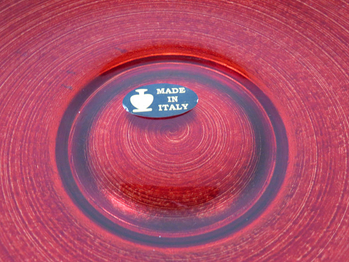 Burnt Red Centerpiece Bowl