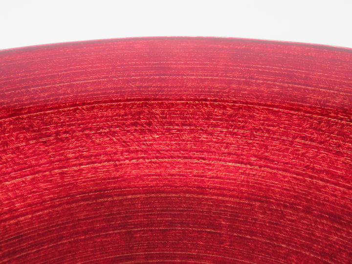 Burnt Red Centerpiece Bowl